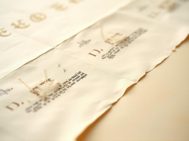 補修後の歴史的公文書